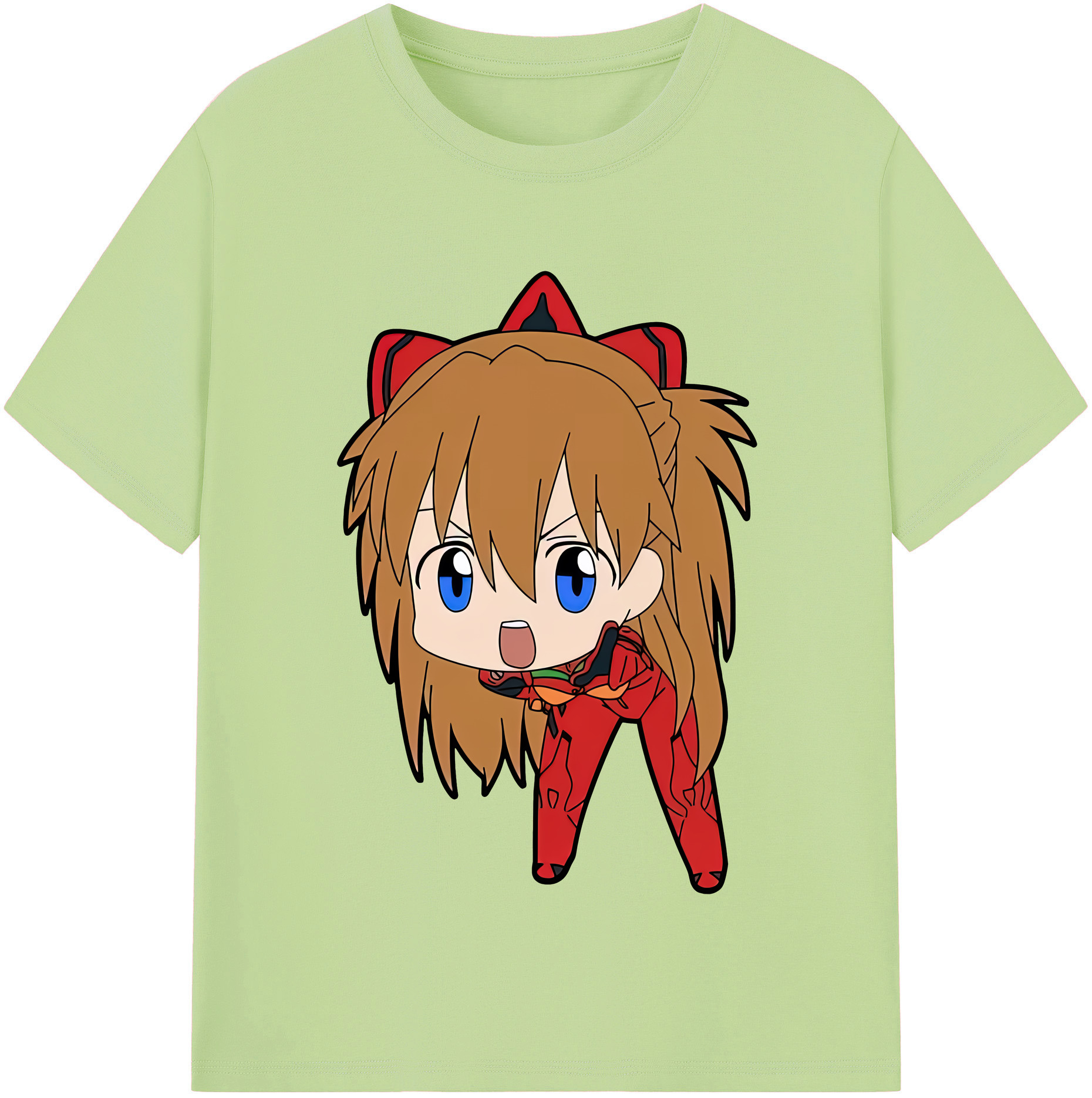（画像用） EVA 新世紀エヴァンゲリオン 綿100％半袖Tシャツ（フロントプリント）